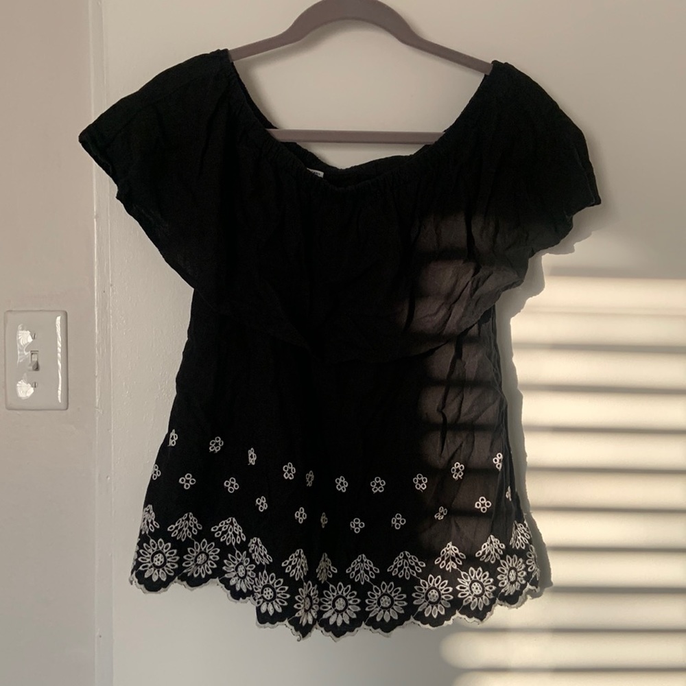 Old Navy Off the Shoulder Blouse/Top